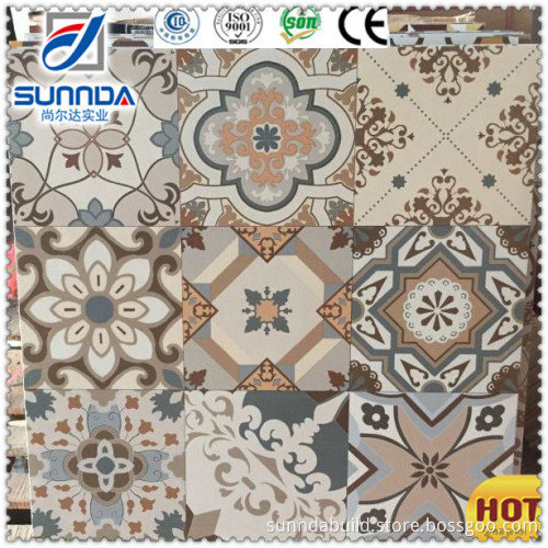 cheap porcelain tiles digital flower tiles, 600x600 glazed porcelain non slip flooring 3D tiles